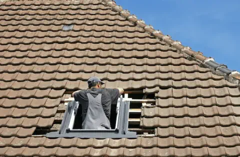 Pose de velux au Pallet